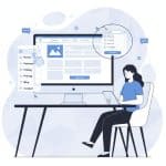 website menu design