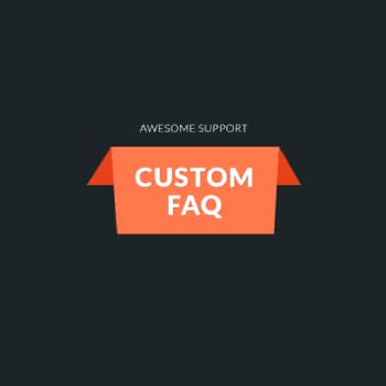 Awesome Support Custom FAQ