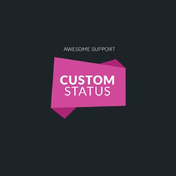 Awesome Support Custom Status