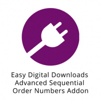 Digital Downloads Advanced Sequential Order Numbers