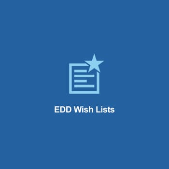 Digital Downloads Wish Lists Plugin