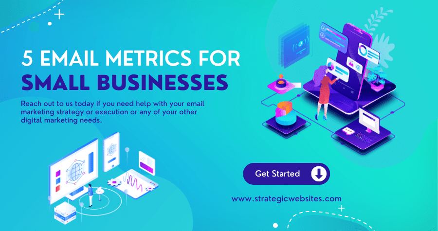5 email metrics small